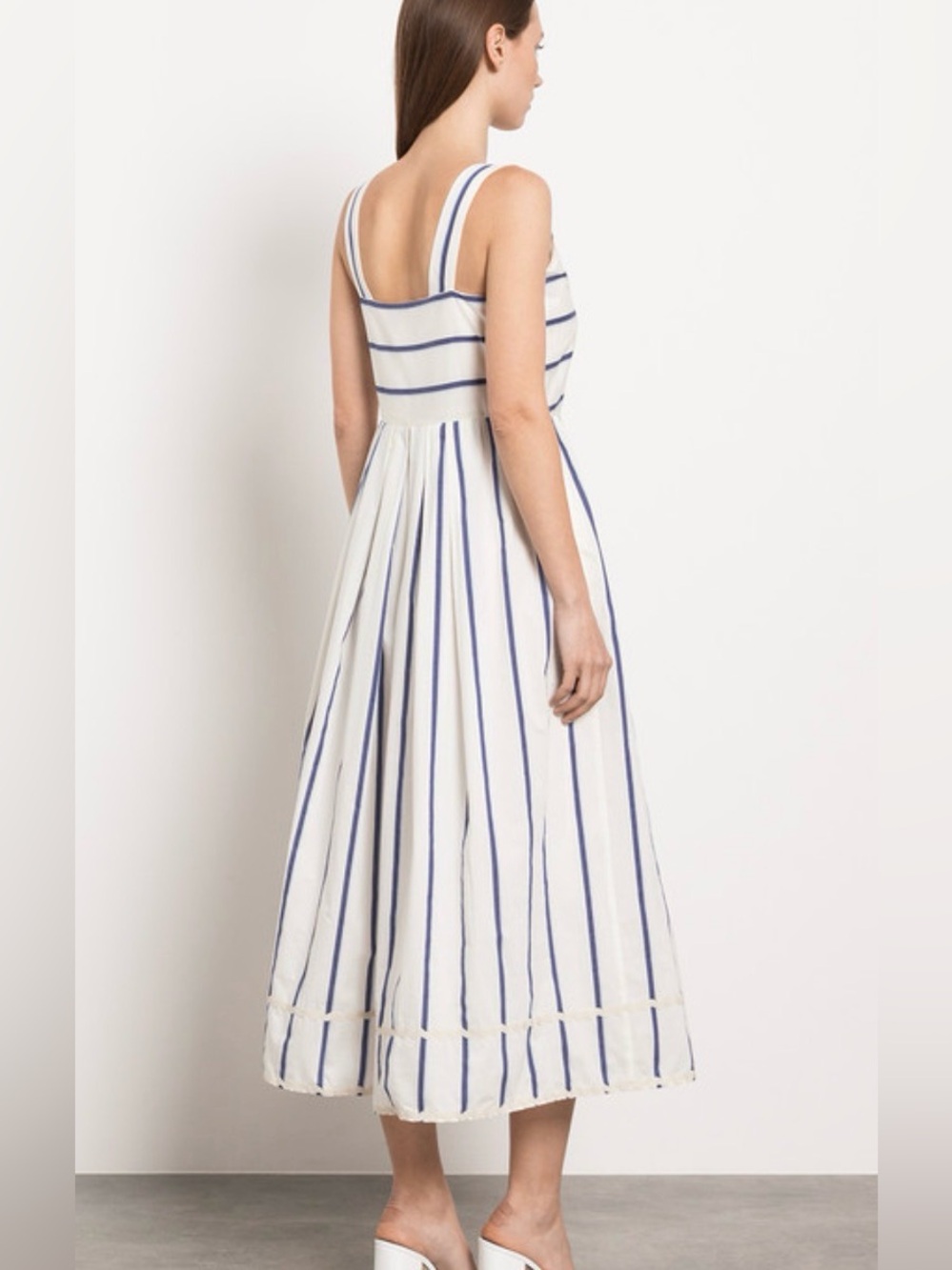 Max Mara Weekend Giano Striped Midi-Dress 10 - Picture 4 of 15